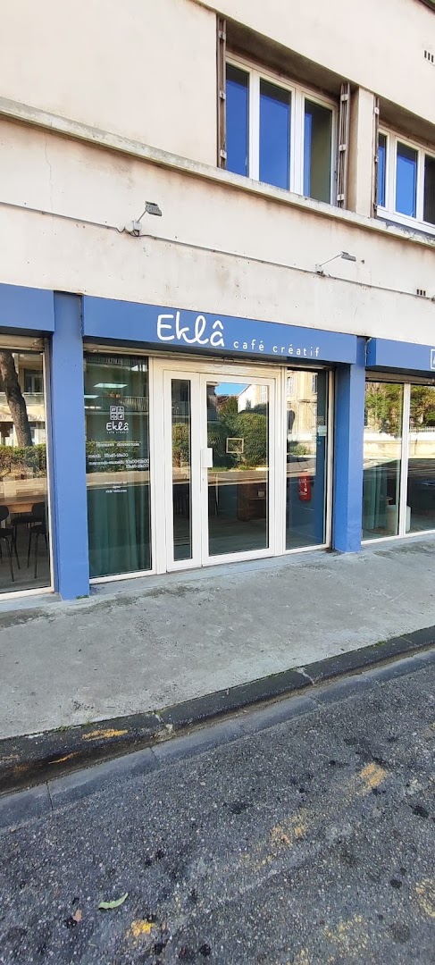 Ekla: clear exterior shot of venue