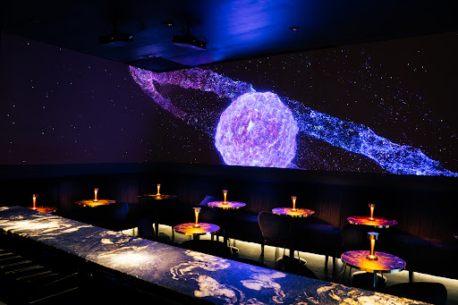 G5: atmospheric interior shot of venue