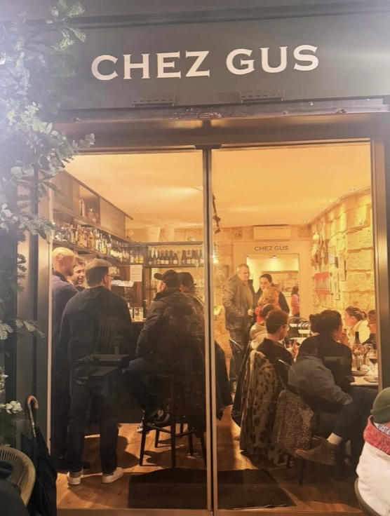 Chez Gus: inviting atmosphere showing restaurant interior