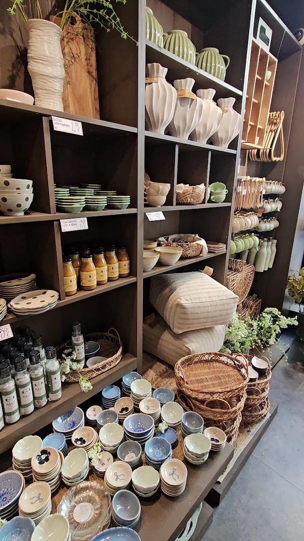 Søstrene Grene: clear display of shop products