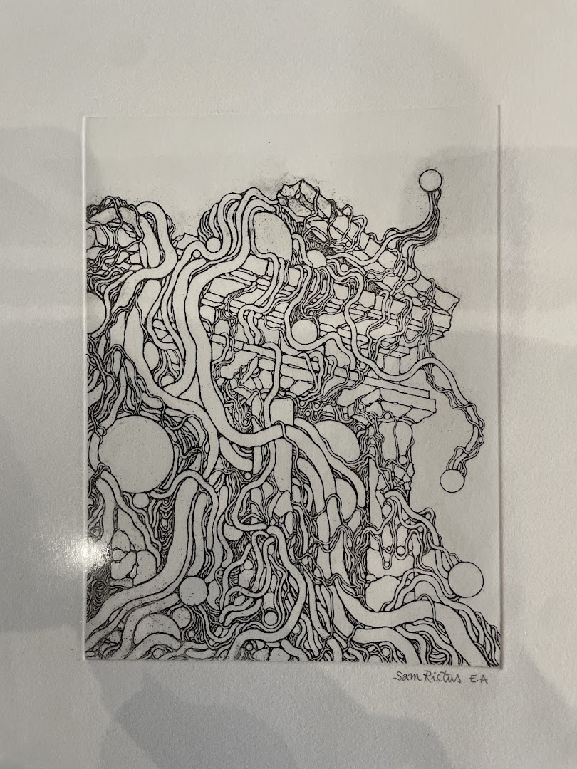 Seven Eyes Galerie: clear photo of gallery artwork