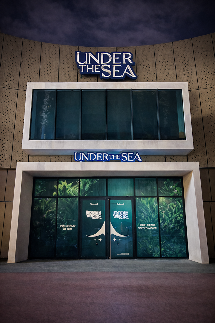 Under the Sea: clear professional exterior shot