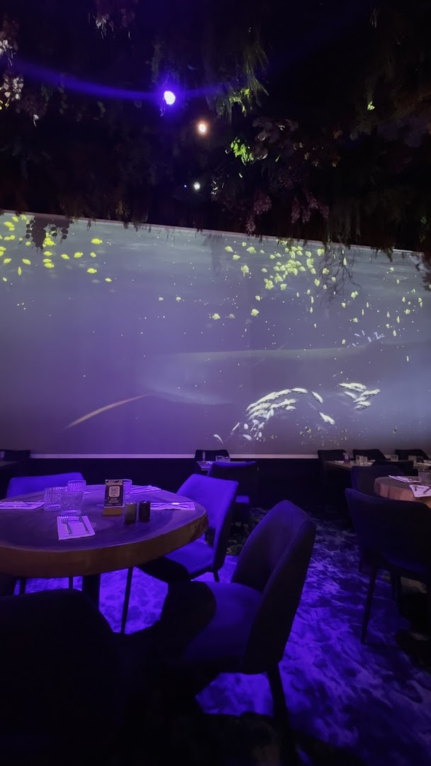 Under the Sea: restaurant's immersive atmosphere