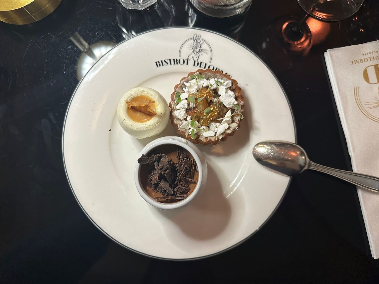 Bistrot Delorme: high quality food presentation