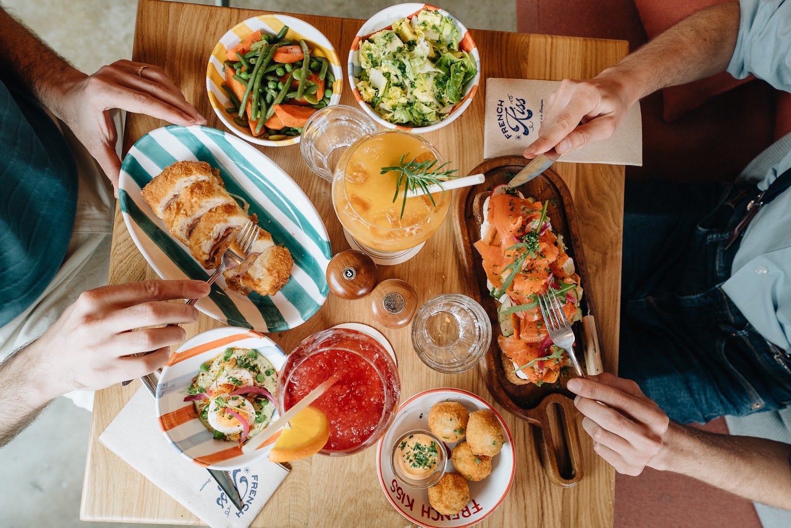 French Kiss Nantes: high quality, appetizing food photography