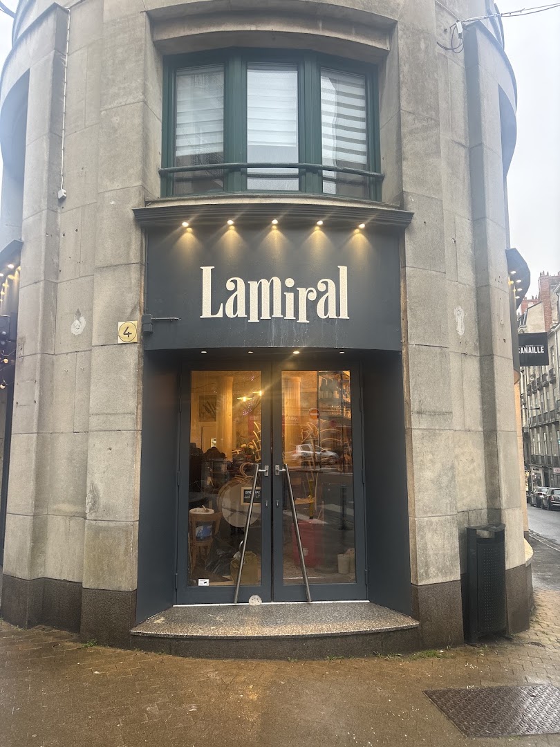 Lamiral: clear, professional exterior restaurant shot