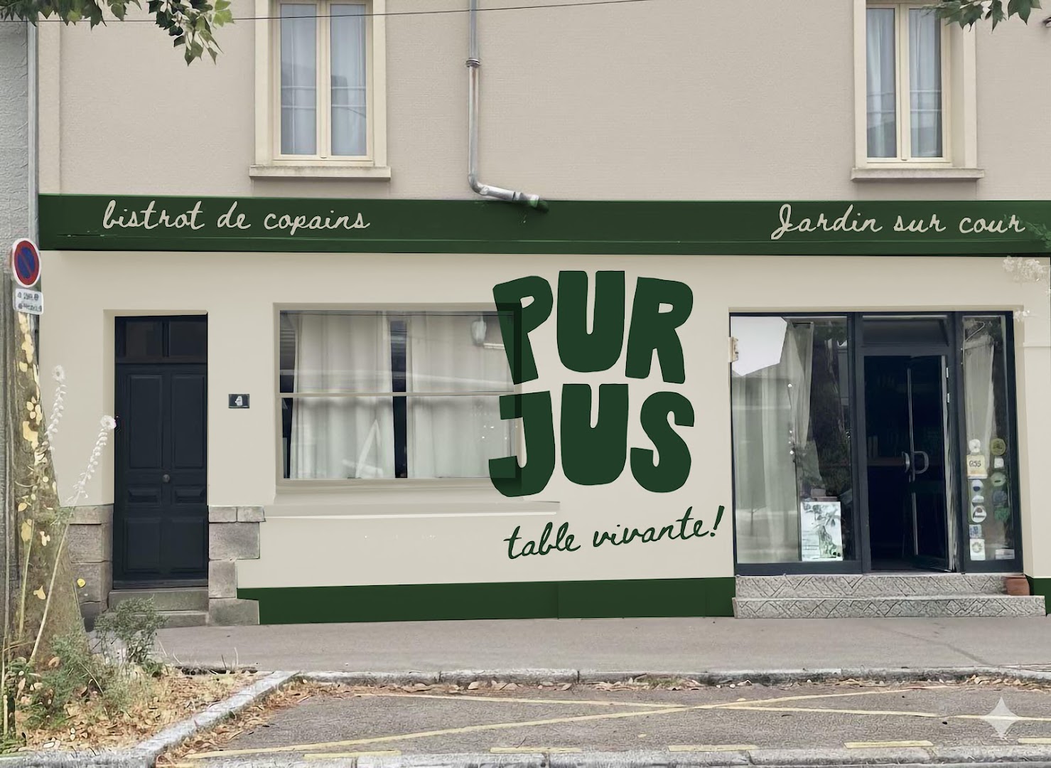 Pur Jus: clear photo of restaurant exterior