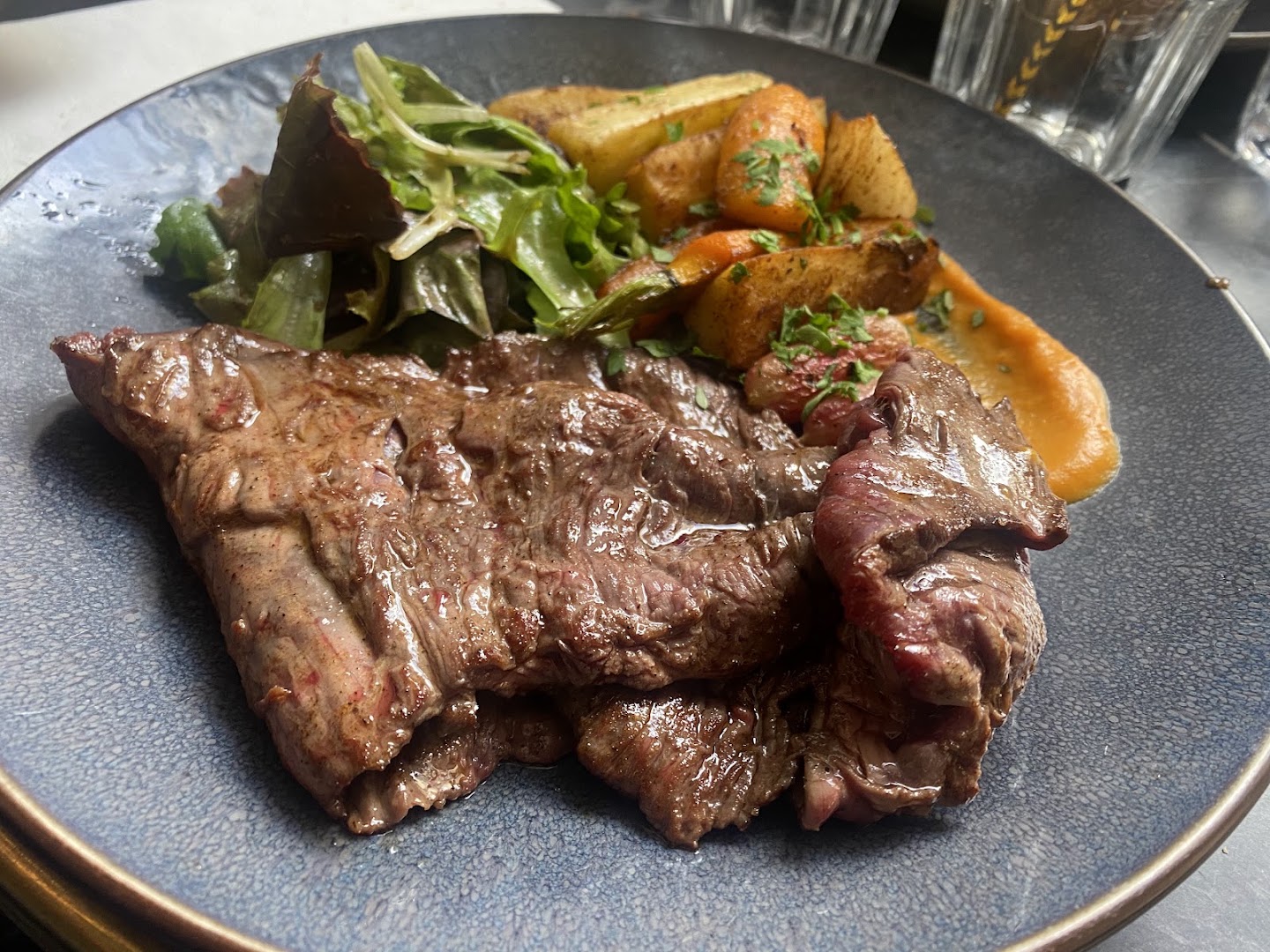 The Cafe Kléber: appetizing photo of served food