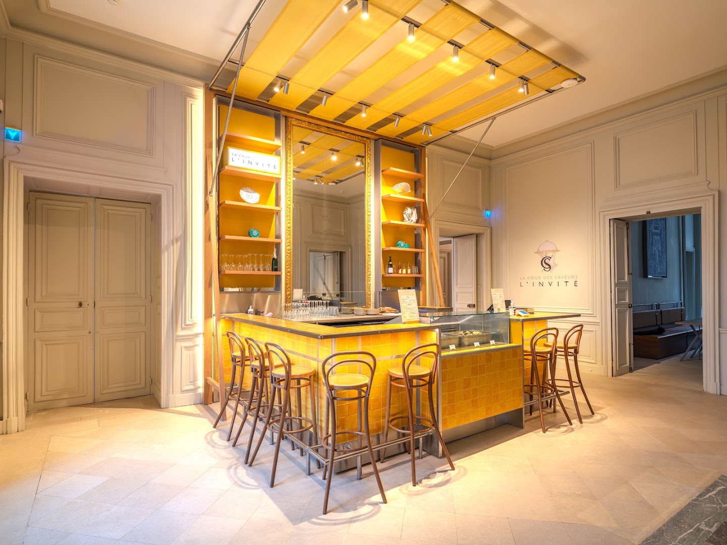 La Cour des Saveurs: professional, high-quality interior shot