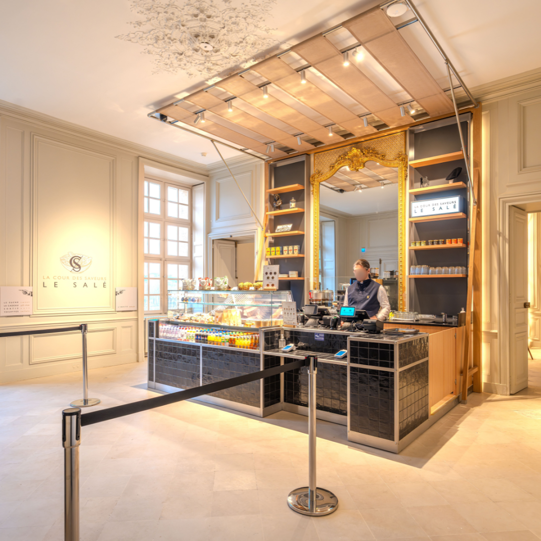 La Cour des Saveurs: professional, high-quality interior shot