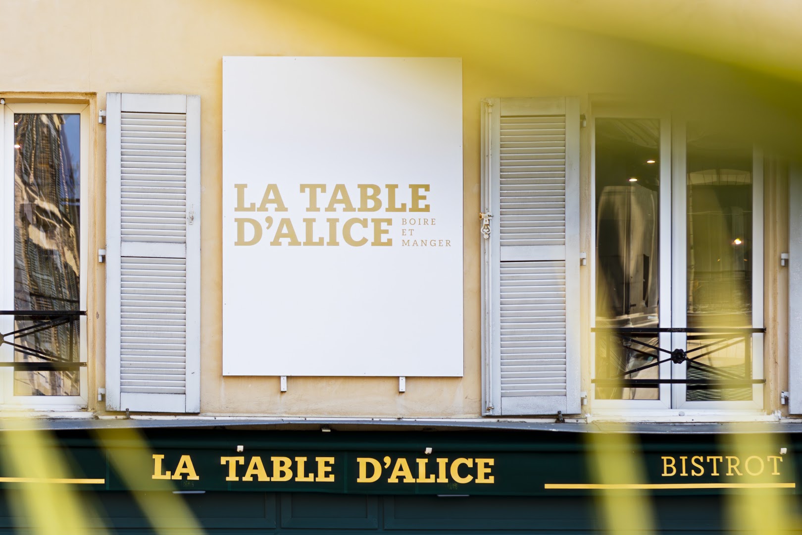 La Table d'Alice: clear professional exterior shot