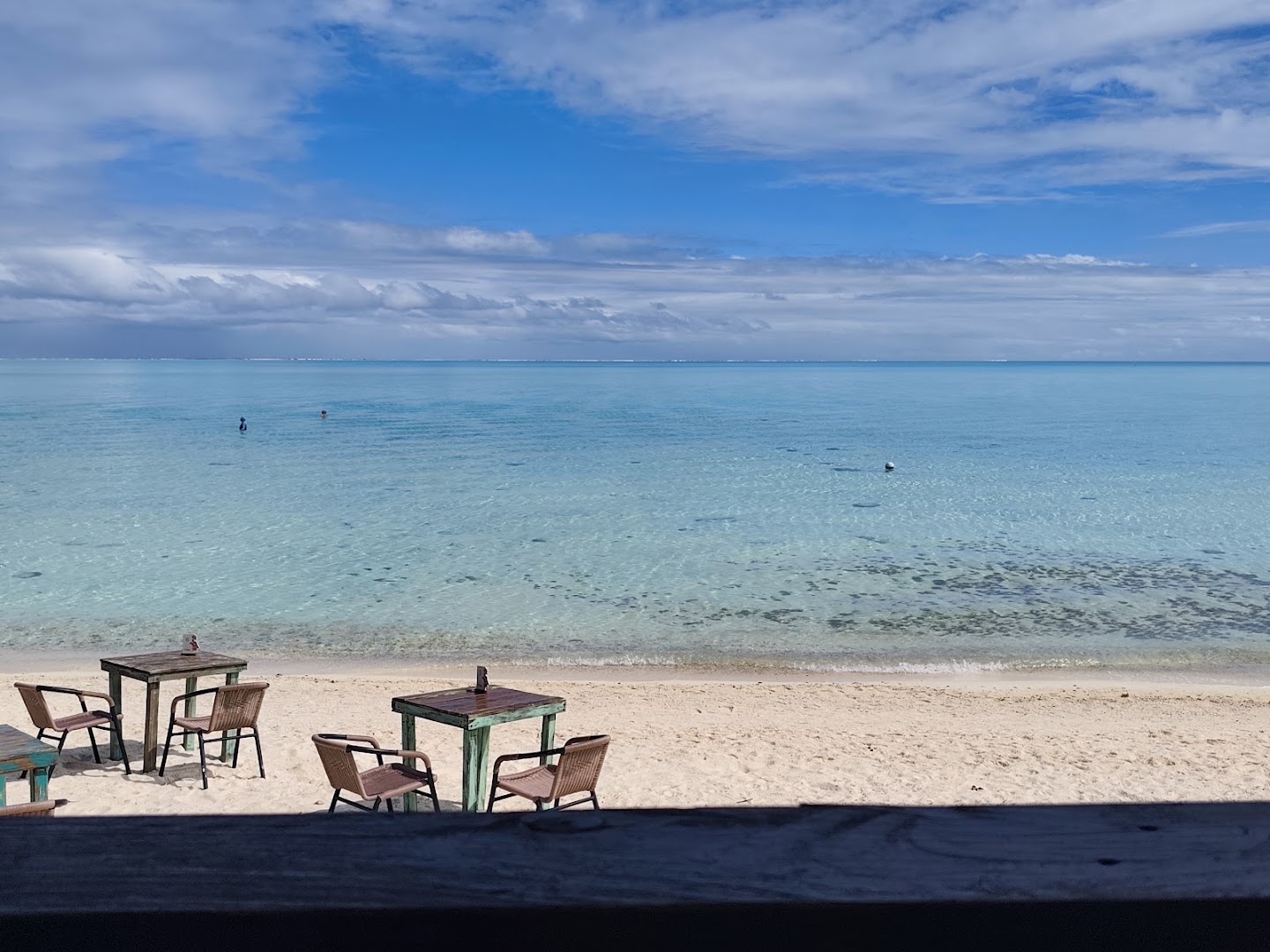 Bora Bora Beach Club And Restaurant: beautiful view of restaurant terrace