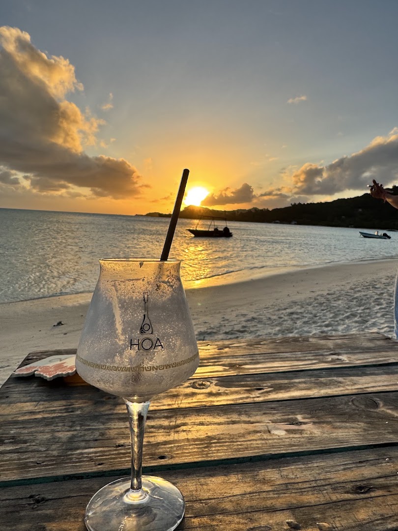 Bora Bora Beach Club And Restaurant: beautiful sunset drink photo