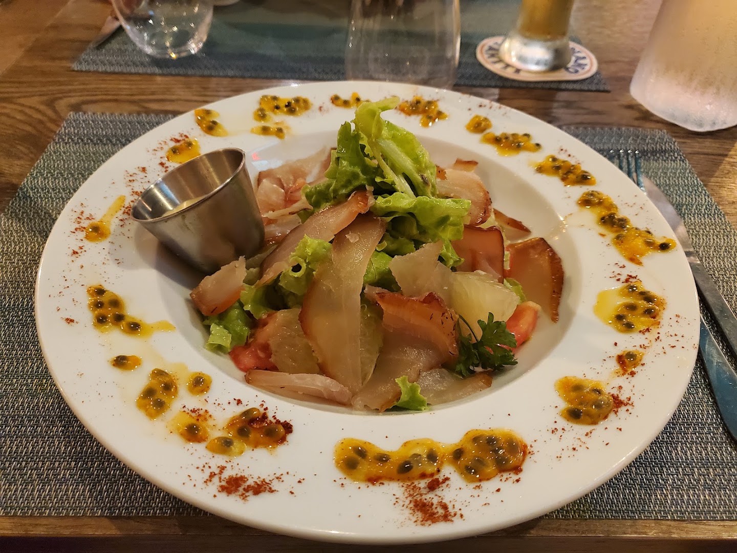 Quinn's: appetizing photo of served food