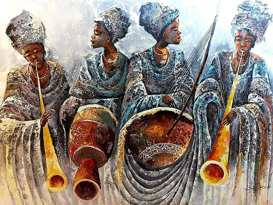 African Art Gallery: high quality artwork display