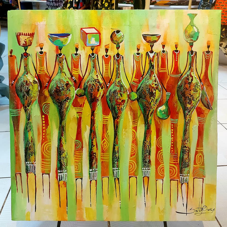 African Art Gallery: high quality artwork display