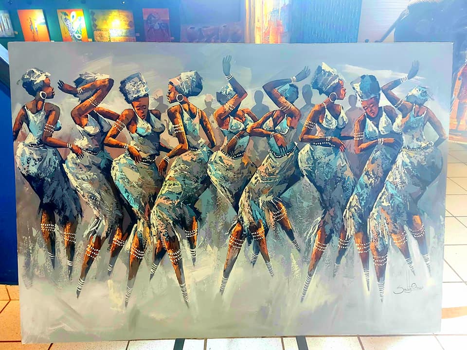 African Art Gallery: high quality artwork display photo