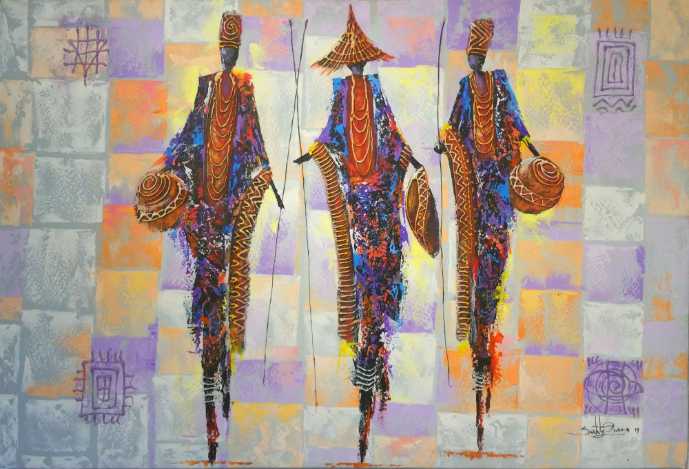 African Art Gallery: high quality artwork display
