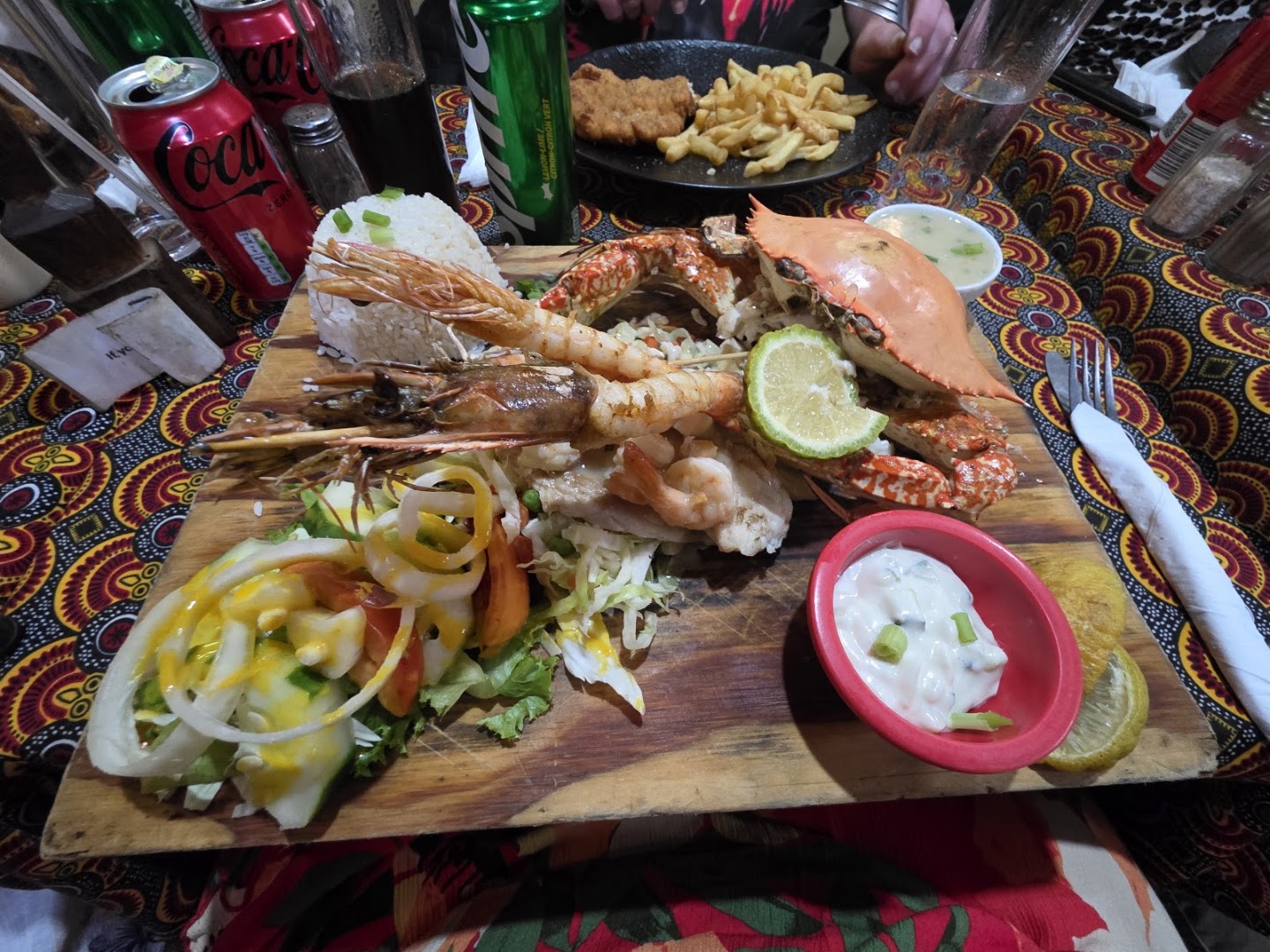 African Queen Restaurant: appetizing photo of restaurant food