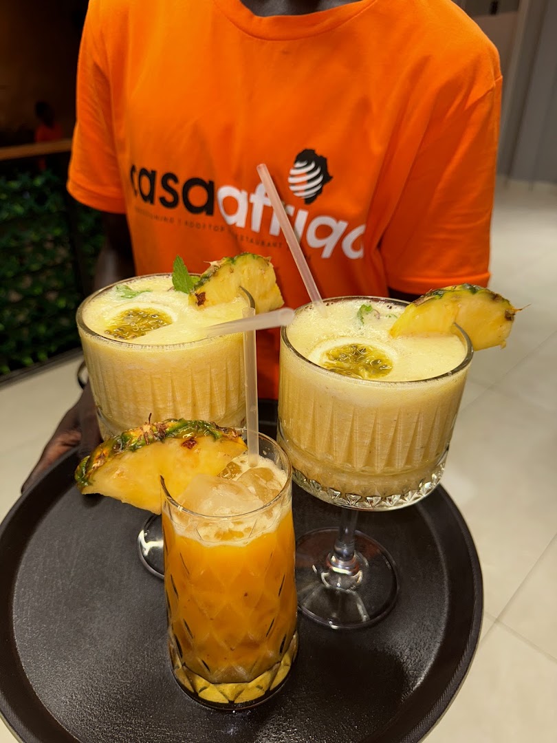 Casa Afriqa: appetizing drinks and professional presentation