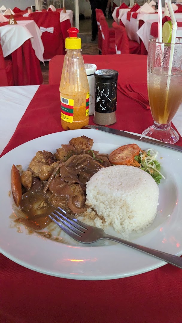 Darboe's Restaurant: clear photo of restaurant meal