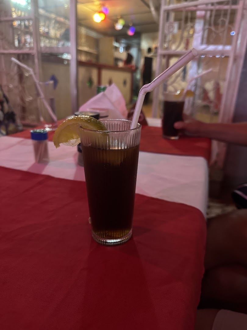 Darboe's Restaurant: clear photo of restaurant drink