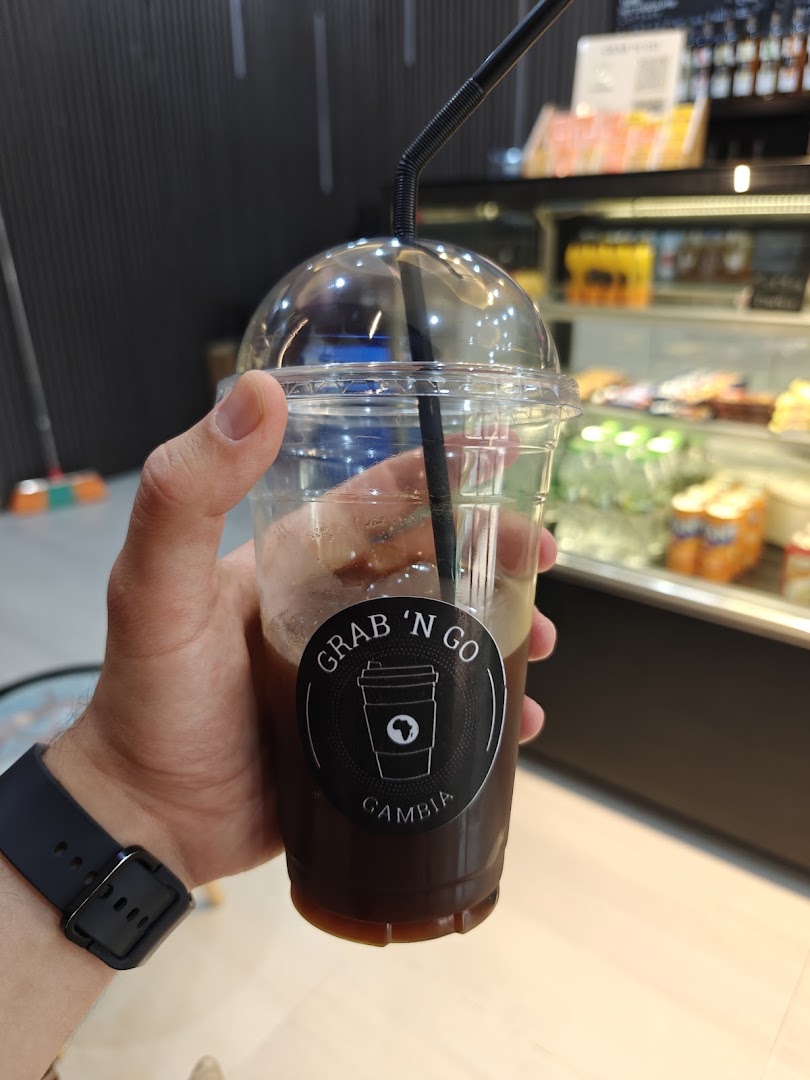 Grab 'N Go: clear photo of branded drink