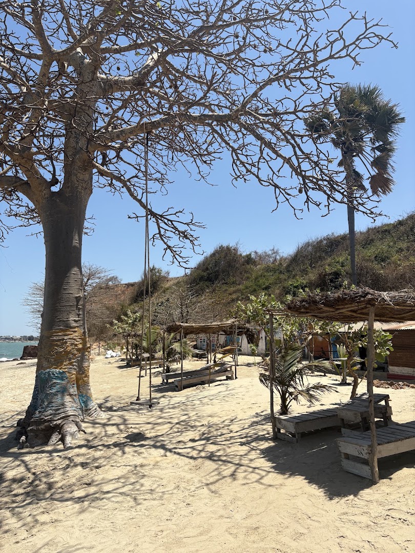 Mama Africa: attractive outdoor restaurant terrace setting