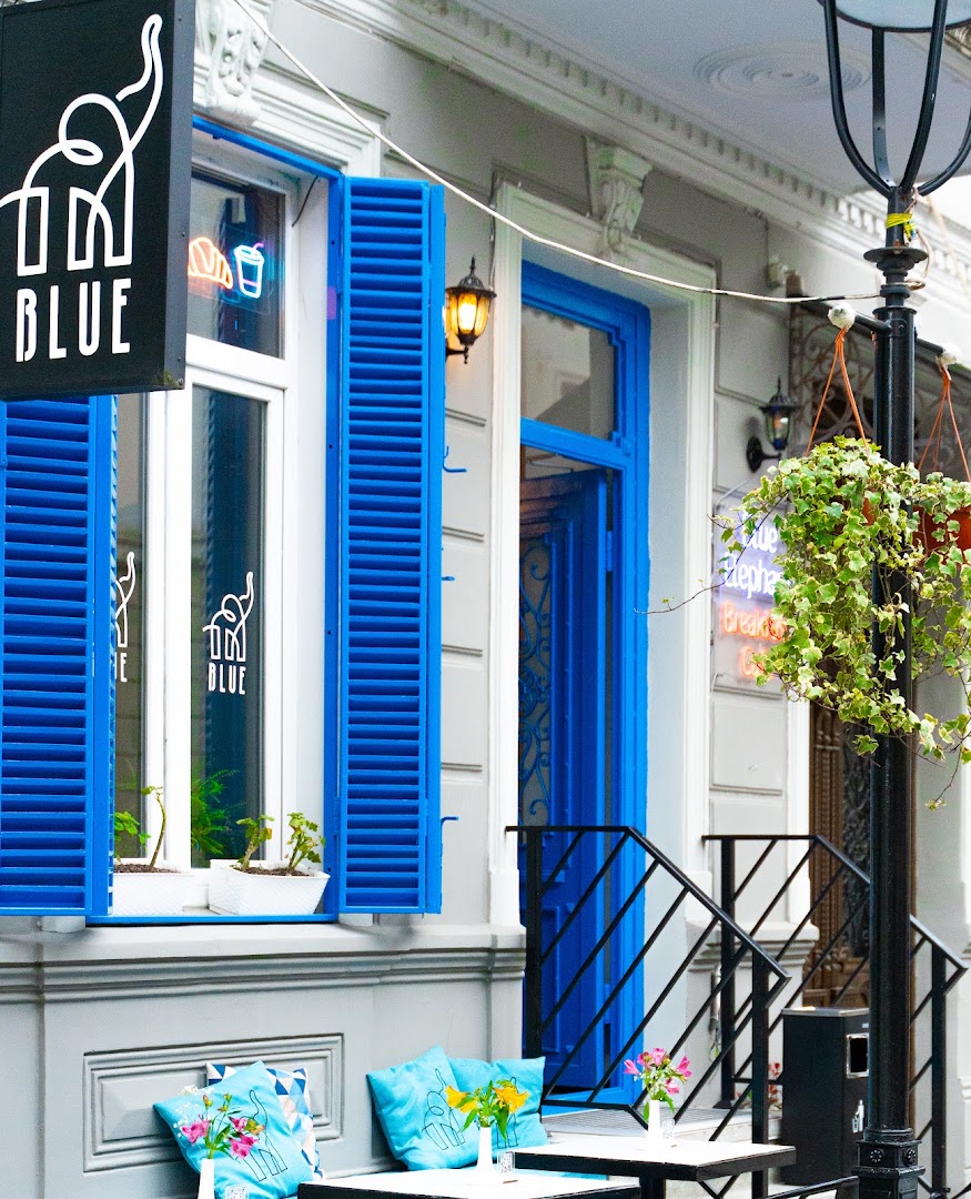 Blue Elephant Cafe: attractive, professional exterior shot