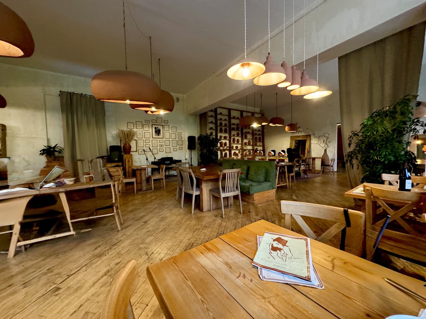 Gala: clear, inviting restaurant interior shot