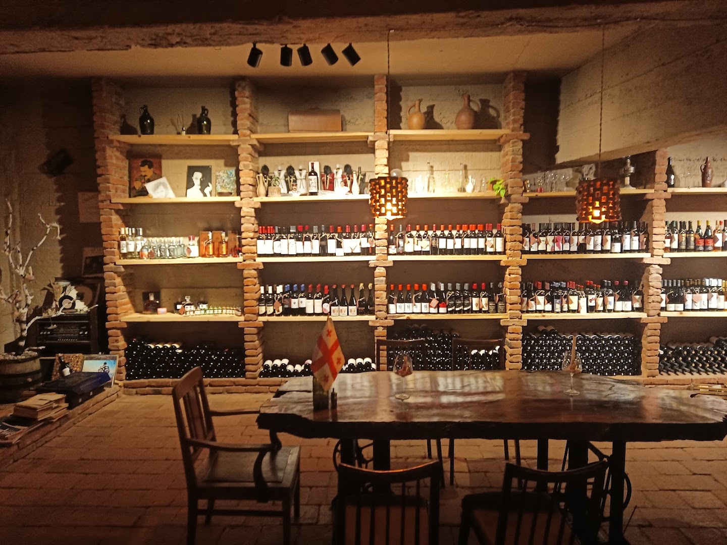Wine vibes: inviting and professional interior shot
