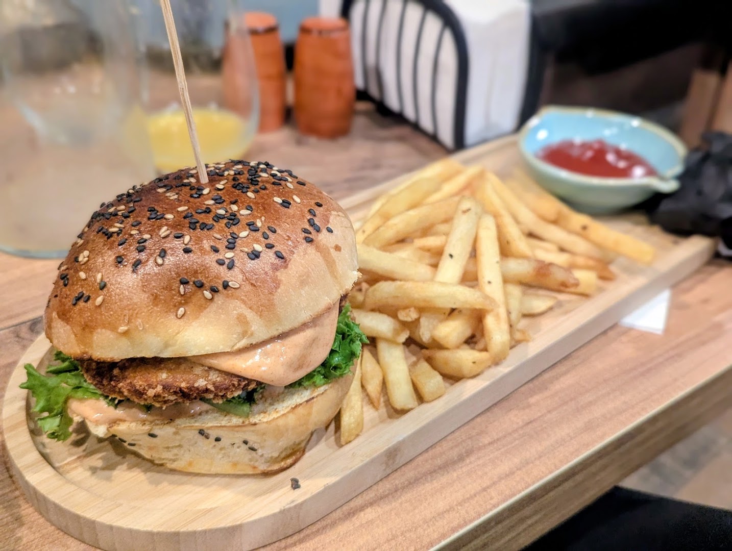 Terrace Tower: appetizing food photography