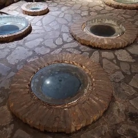 Wine Cellar Exponati: unique interior architectural feature