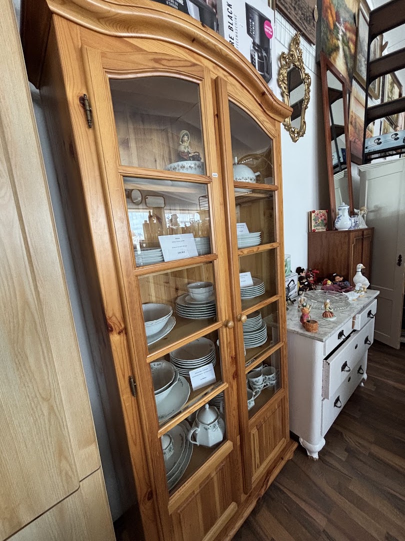 Fundstück: clear display of shop products