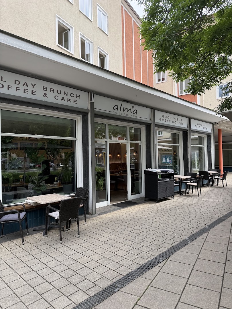 ALMA: clear, professional exterior venue photo