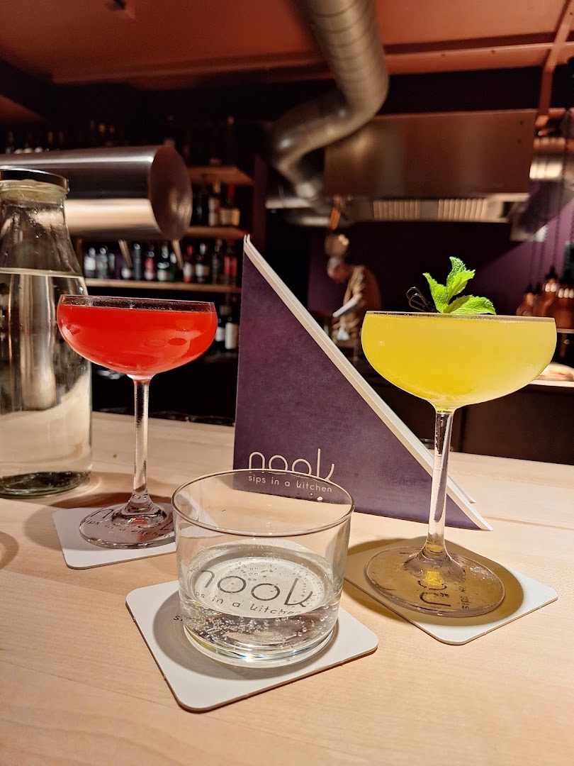 nook: high quality cocktail presentation