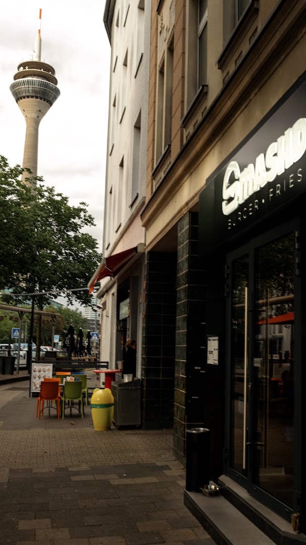 Smashdown: clear exterior shot of venue