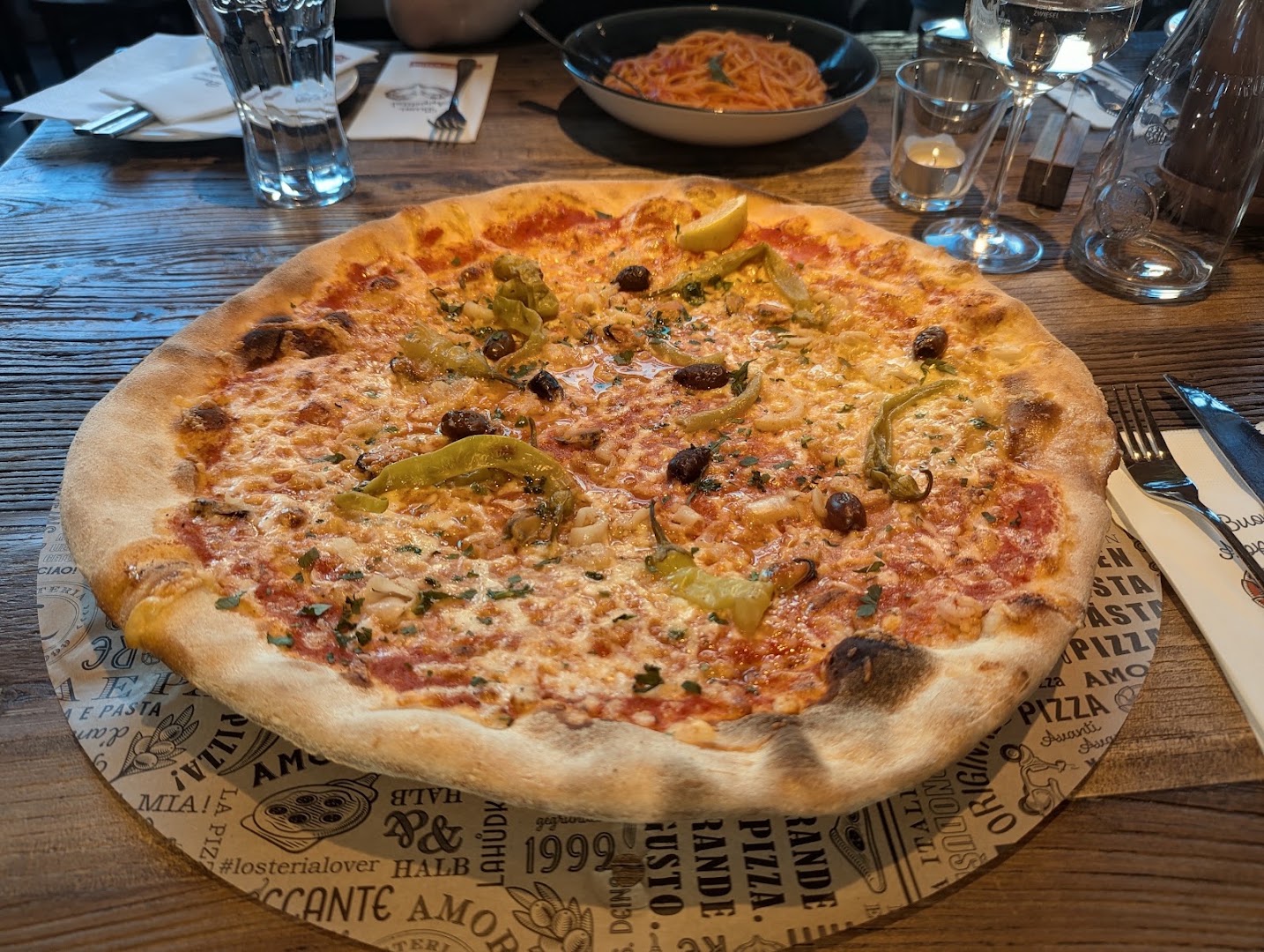 L'Osteria Erfurt Anger: appetizing photo of restaurant food