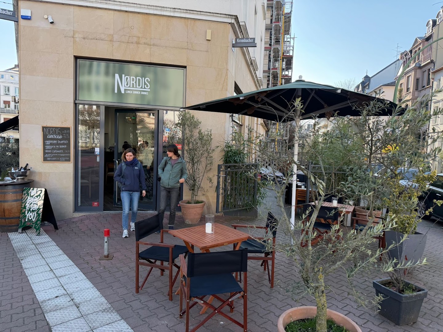 Nørdis: clear exterior view of restaurant