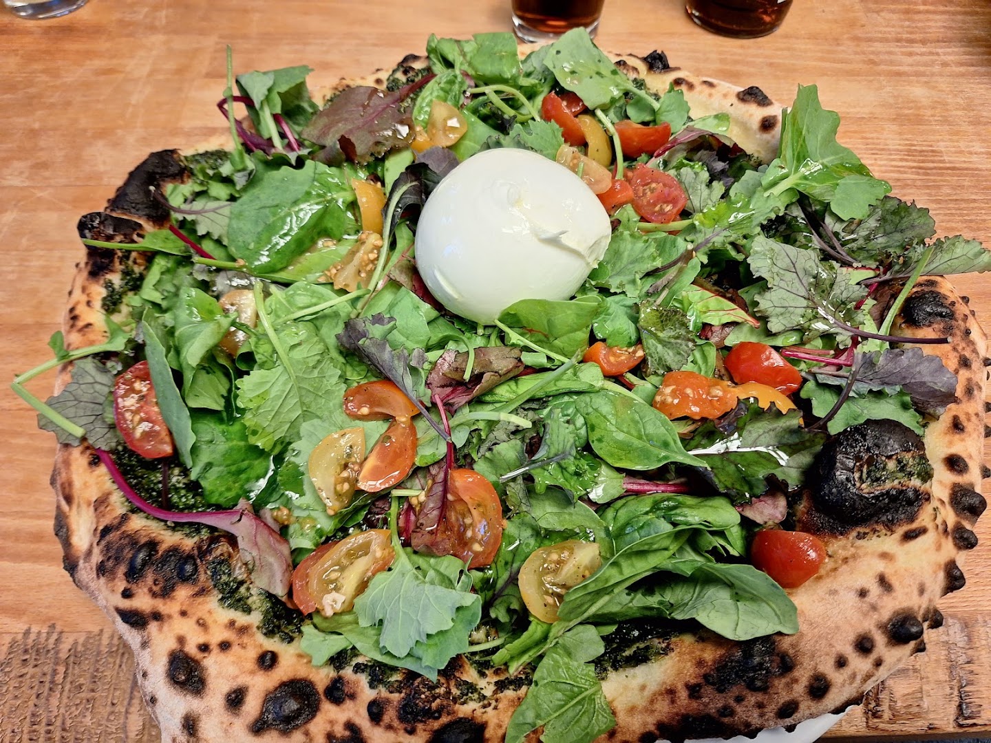 Pizza Wolke: appetizing photo of restaurant food