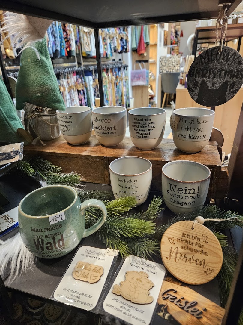 Geislei: clear display of shop products