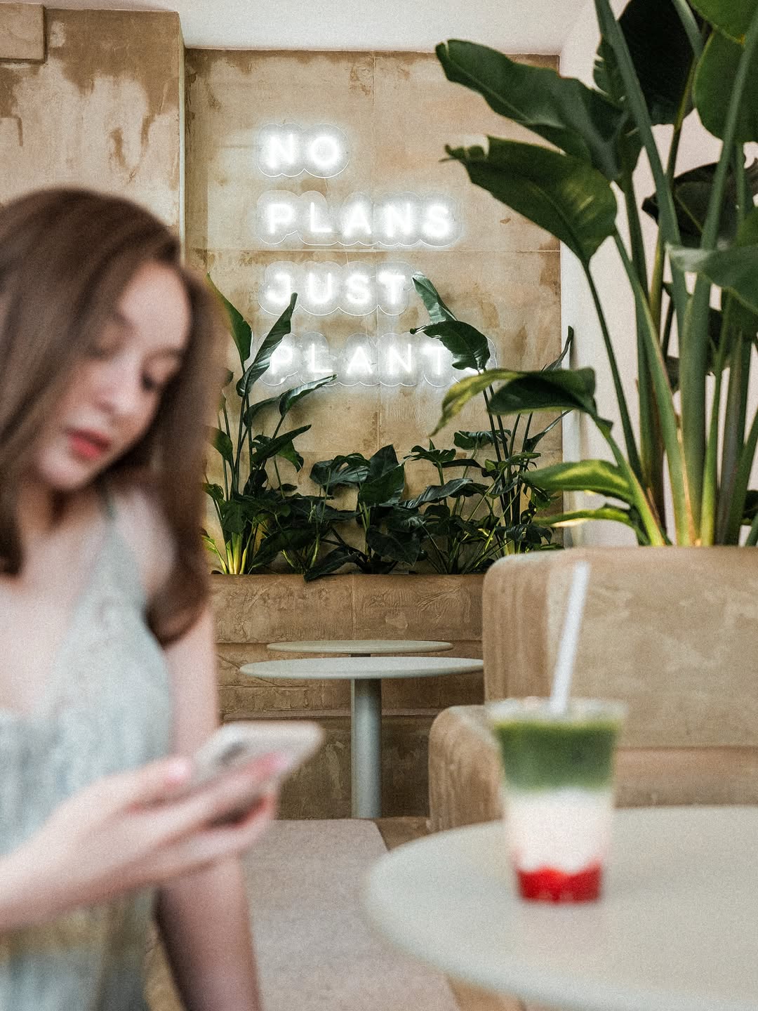 NON Coffee & Plants: attractive atmosphere and interior shot