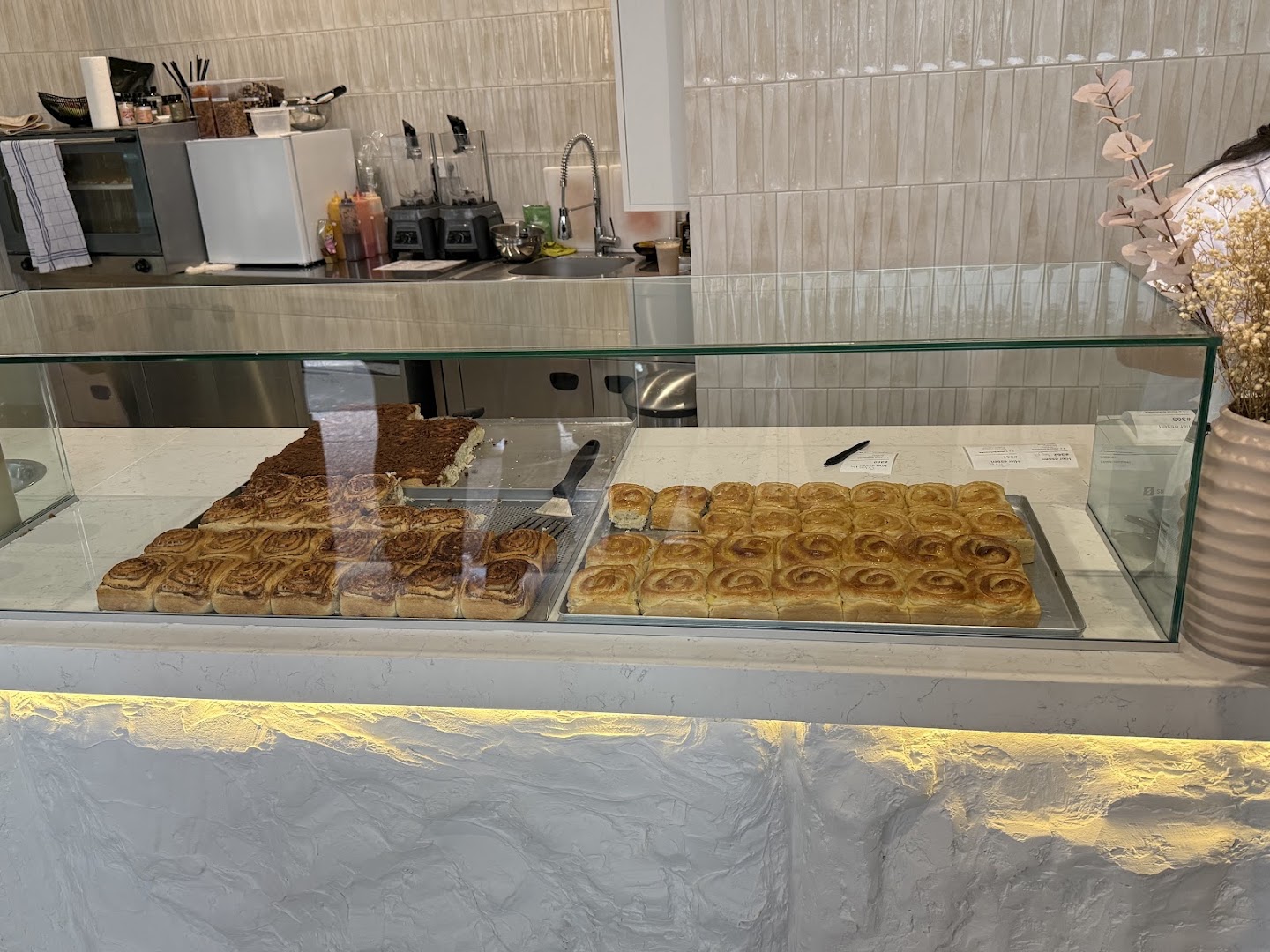 Clyde Cinnamon Roll's and Co.: clear display of shop products