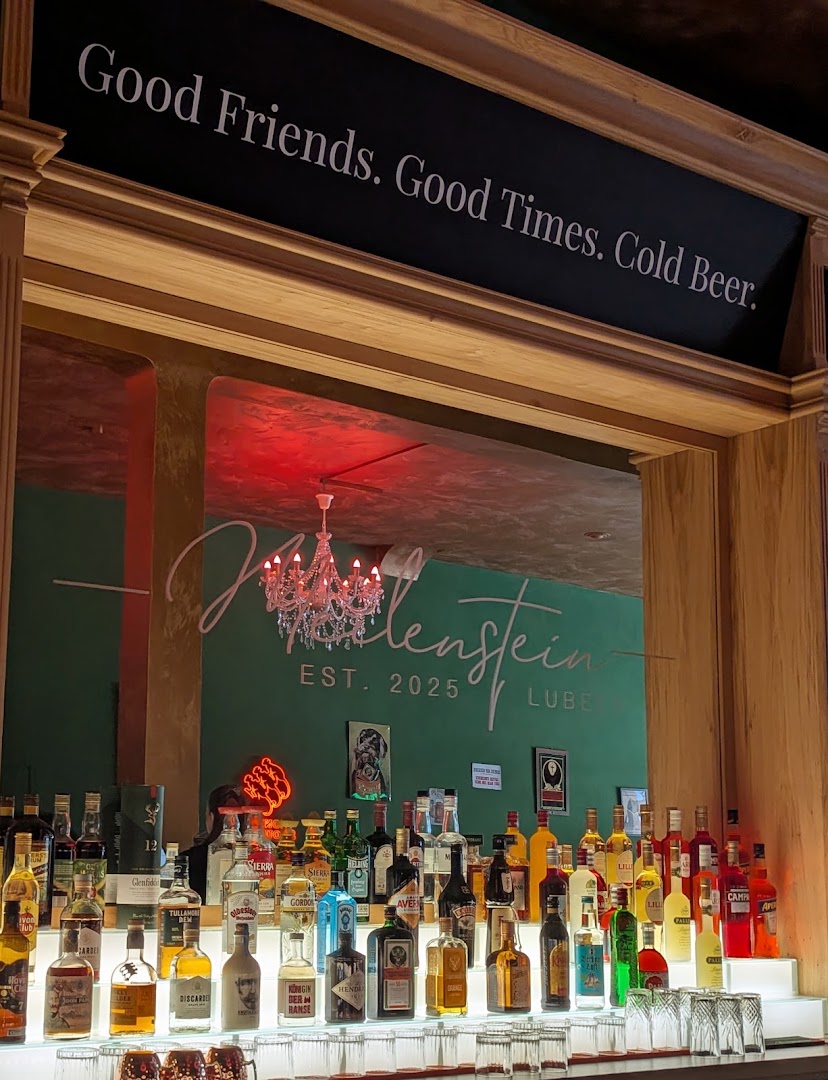Meilenstein Bar: bar atmosphere and interior