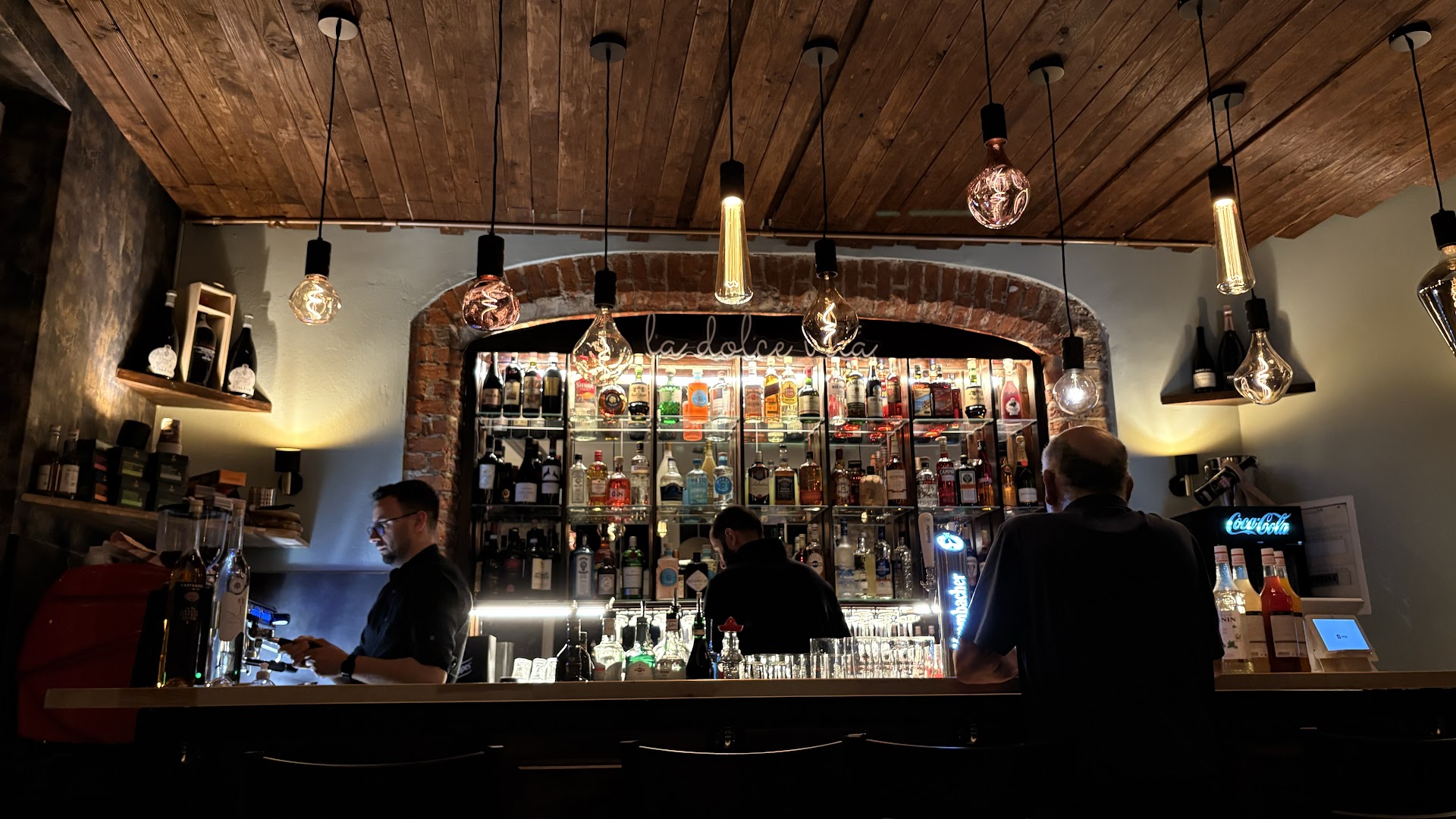 NOVA: atmospheric and professional bar interior