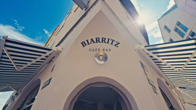 Biarritz: professional exterior shot of venue