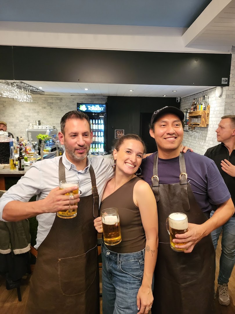 La Embajada: friendly staff in bar setting