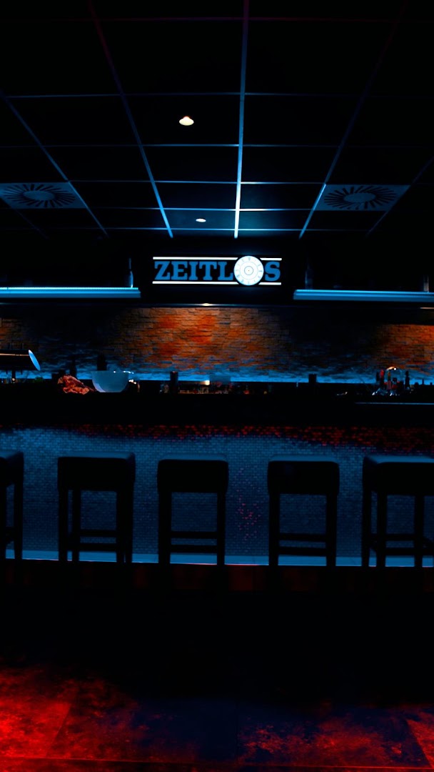 Zeitlos: atmospheric interior shot of bar