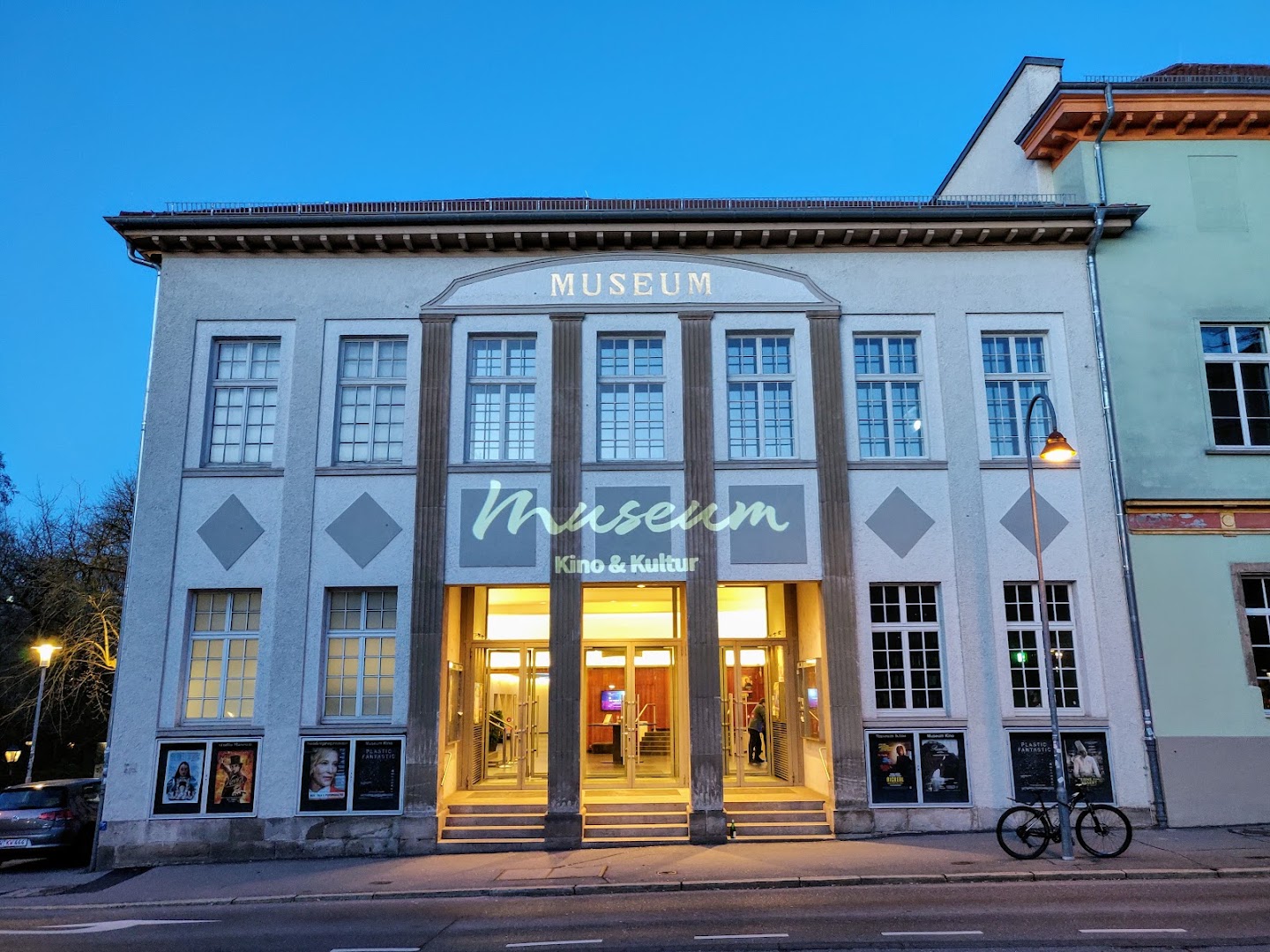 Kino Museum: clear exterior shot of venue
