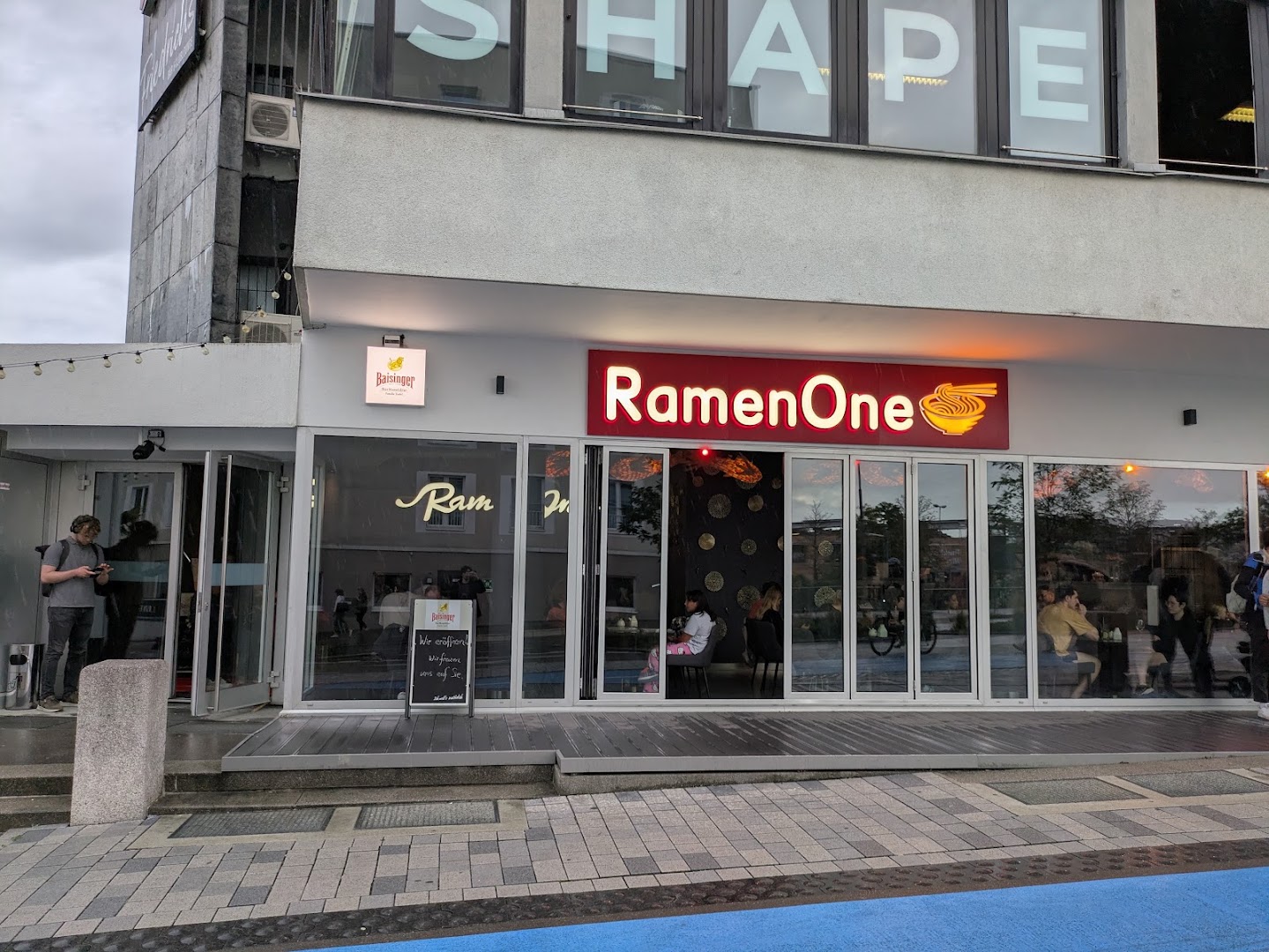 RamenOne: clear exterior shot of restaurant